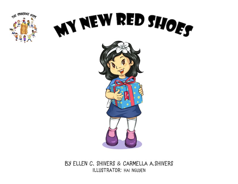 my new red shoes front